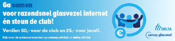 Ga samen met Drumfanfare Mavileo voor glasvezel!