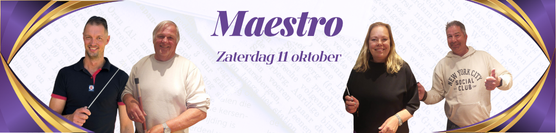 Wie wordt de maestro van Leimuiden?